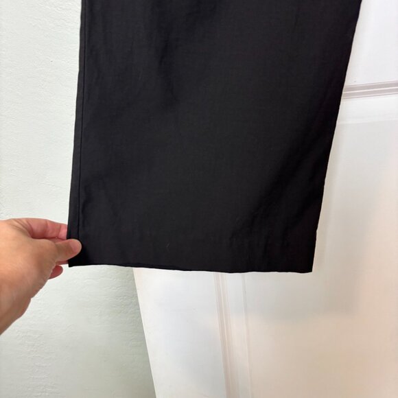 Jenni Kayne Women’s Size 12 Black Charcoal Viscose Blend Tailored Slacks - Picture 5 of 7